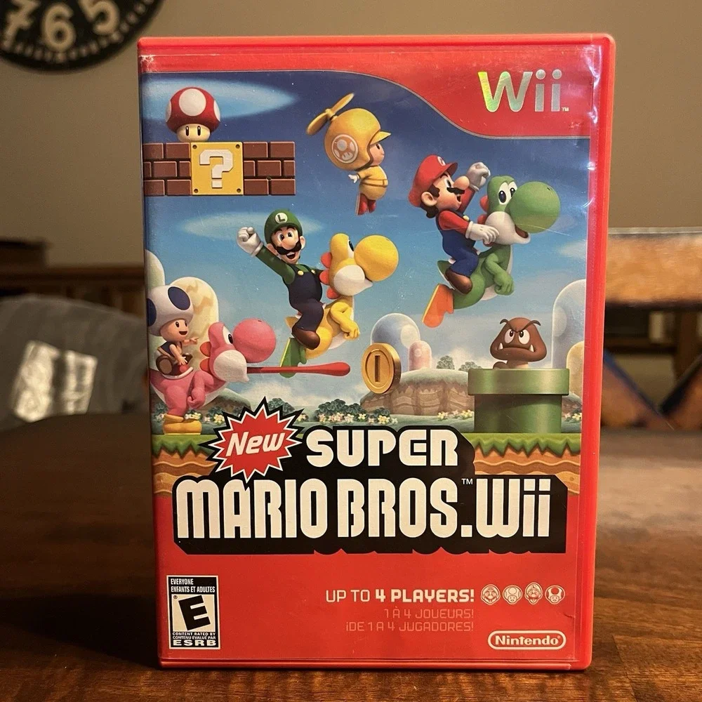 New Super Mario Bros. Wii (Nintendo Wii, 2009) CIB